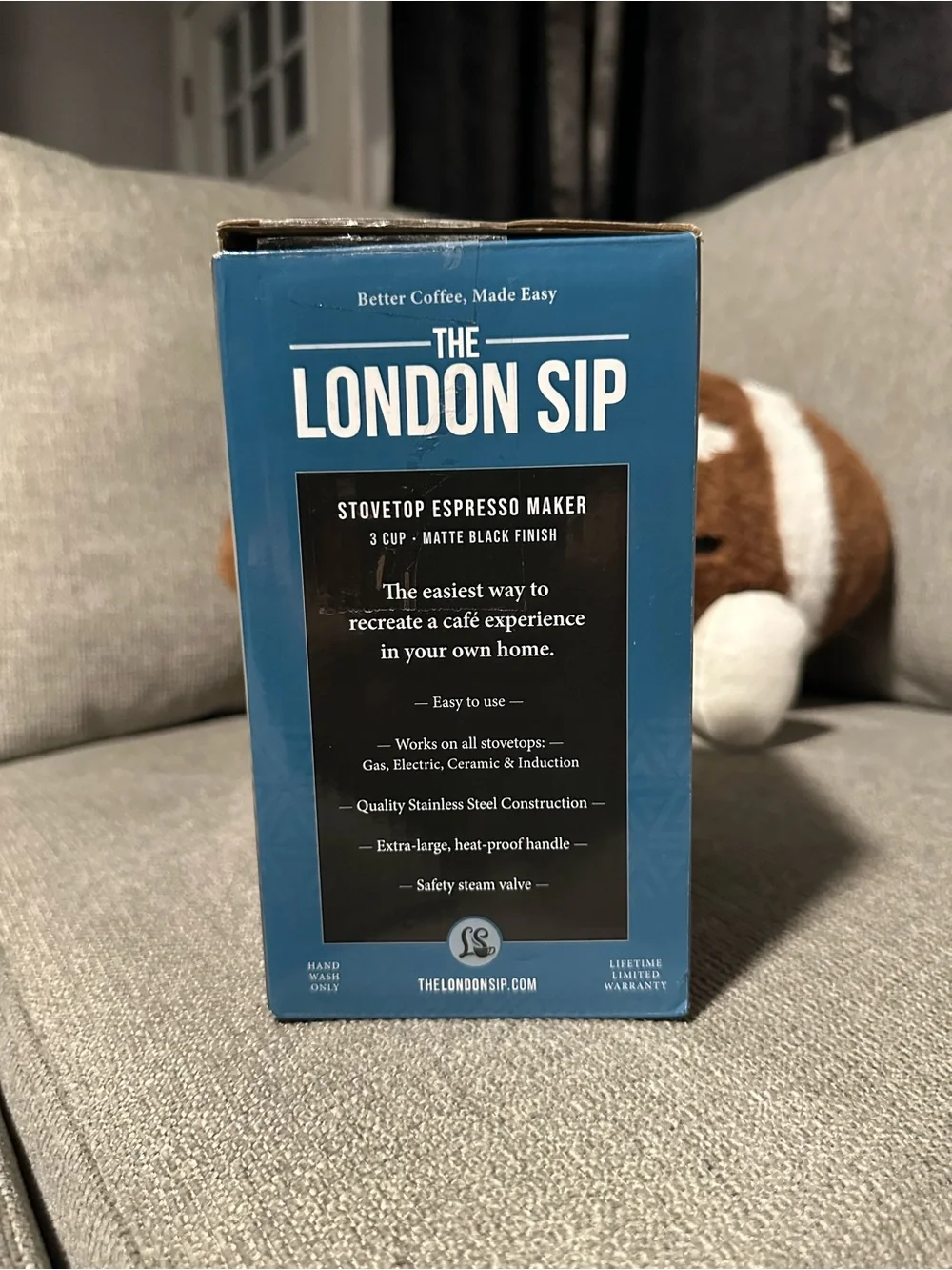 The London Sip matte black